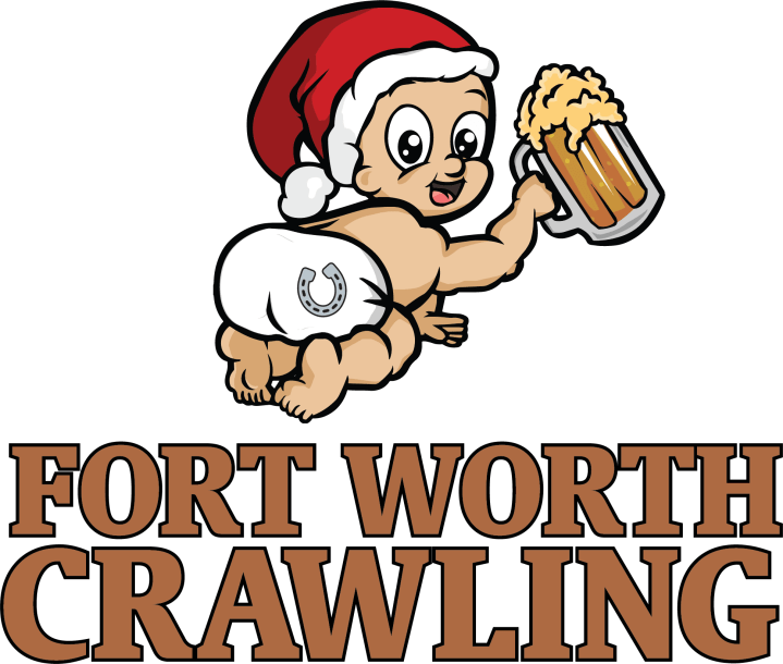 Christmas Baby Rowdy - Words Below - Brown