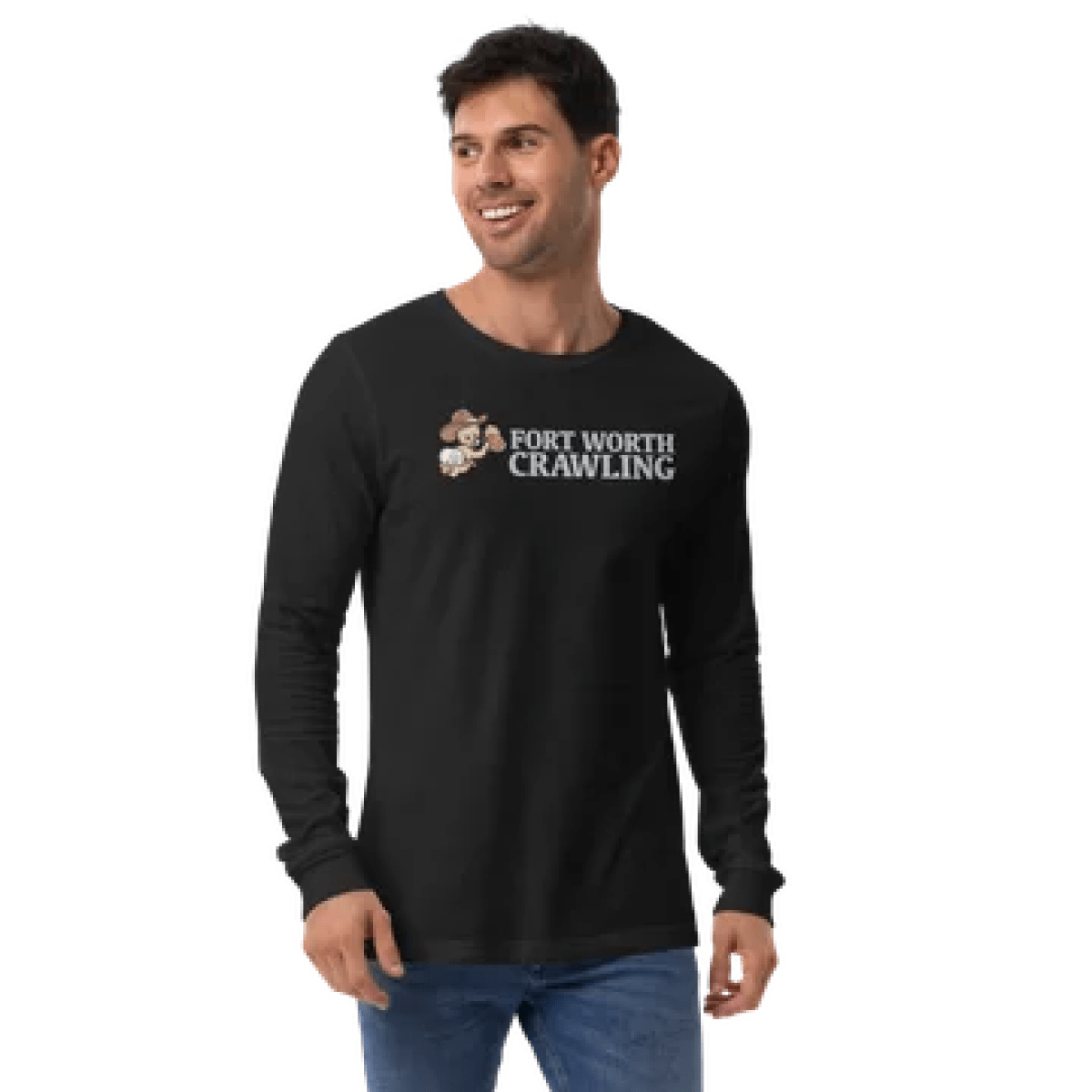 a person standing posing for the camera