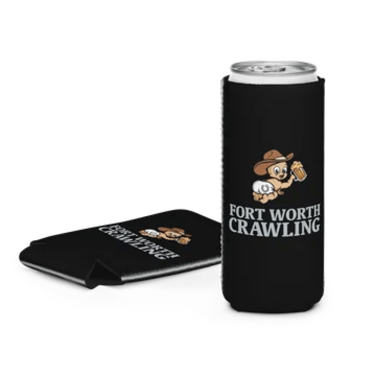 Fort Worth Crawling – Slim Koozie